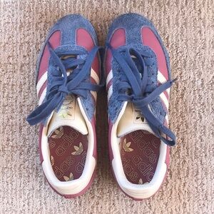Adidas Samba Sneakers- Blue and Pink- size 6